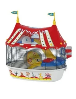 Ferplast Circus Fun Jaula para Hámsters Roja 1 ud
