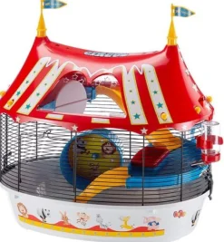 Ferplast Circus Fun Jaula para Hámsters Roja 1 ud