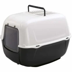 Ferplast Clear Cat 20 Caja de Arena Cubierta Negra 1,5Kg