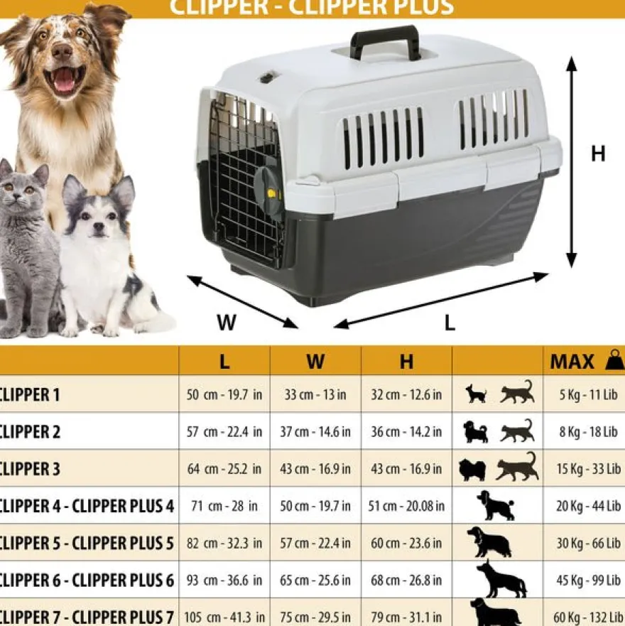Ferplast Clipper 7 Transportín 11,24kg