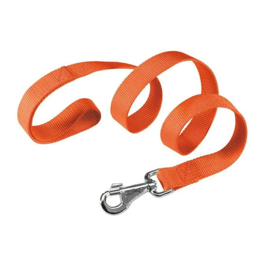 Ferplast Club Correa Nylon Perro 120cm Naranja