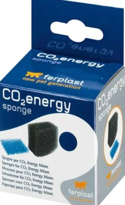 Ferplast CO2 Energy Mixer Esponja de Filtración Negro/Blanco 2 ud
