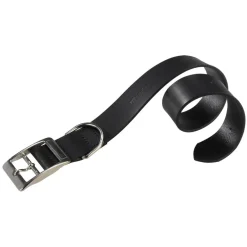 Ferplast Collar Cuero Natural C 20 43 Negro 59g