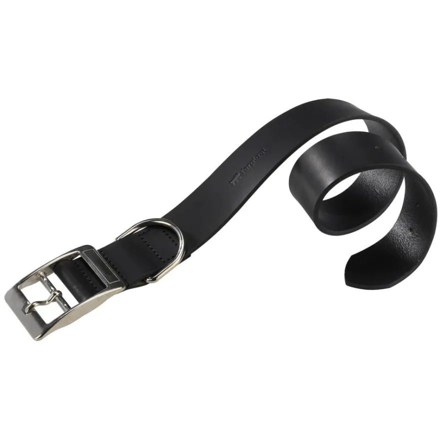 Ferplast Collar Cuero Natural C 20 43 Negro 59g