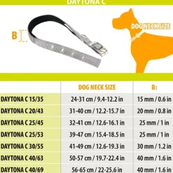 Ferplast Collar Daytona C15 Nylon Azul 27-35cm