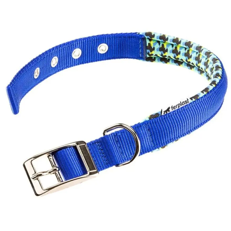 Ferplast Collar Daytona Fantasy C25 45 Azul 100g