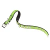 Ferplast Collar Dual Pyramids Nylon Verde y Negro 1 ud