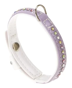 Ferplast Collar Lux C15 Collar Lila/Blanco 0.04kg