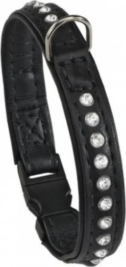 Ferplast Collar Lux C15 Sencillo Negro 25cm