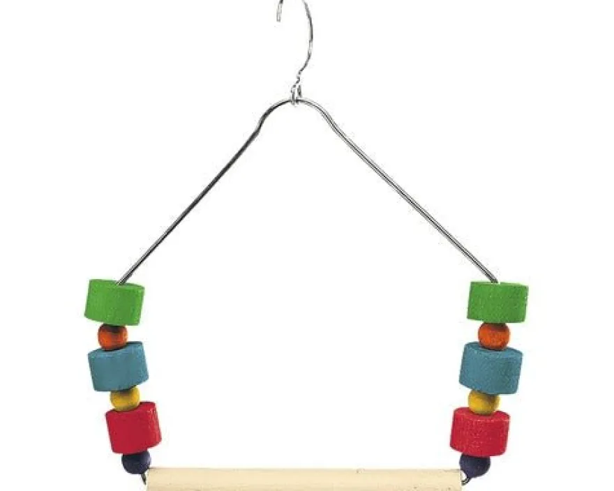 Ferplast Columpio de Madera para Pájaros 12,5x17,5 cm