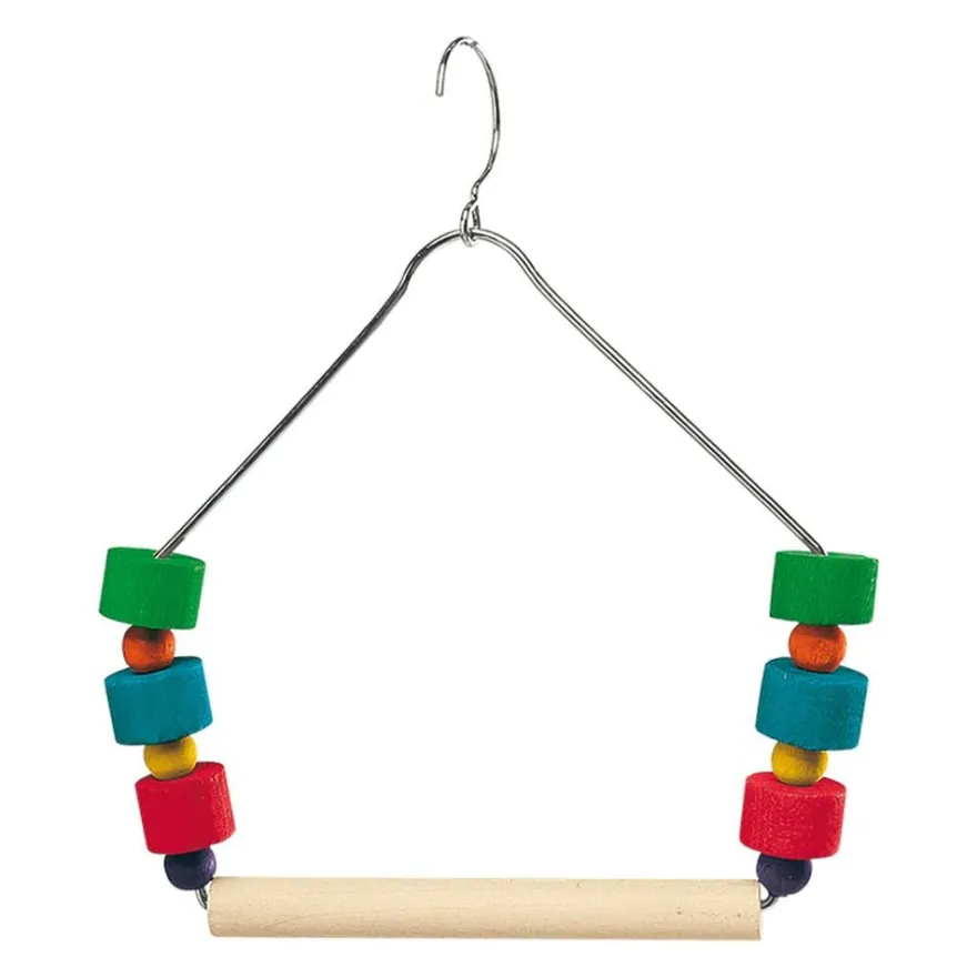 Ferplast Columpio de Madera para Pájaros 12,5x17,5 cm