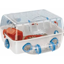 Ferplast Combi 01 Jaula para Hámsters Blanco/Naranja 1.46kg