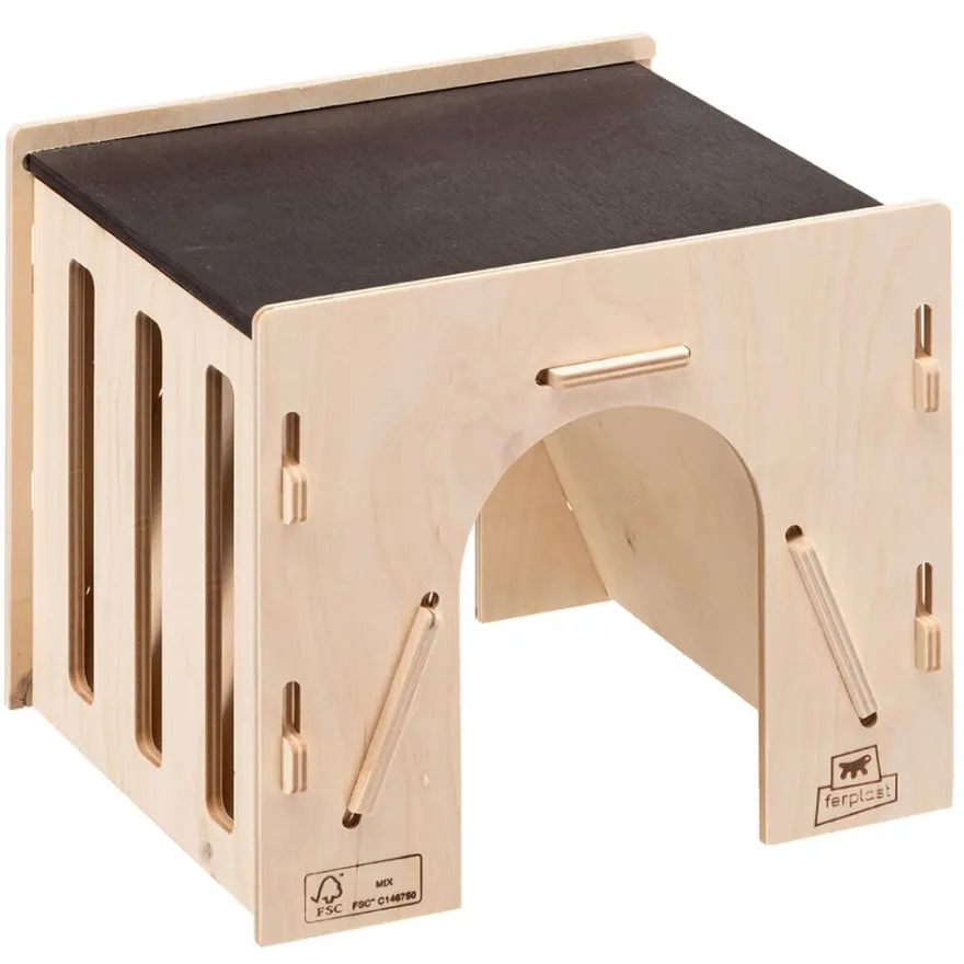 Ferplast Comedero Heno Madera 1 ud