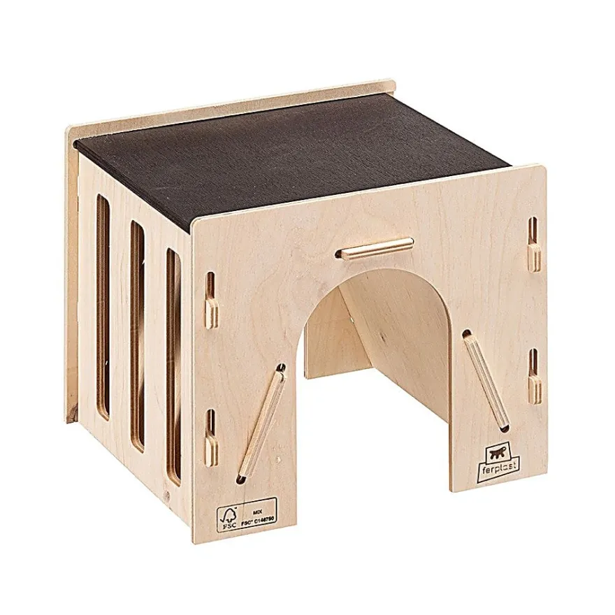 Ferplast Comedero Heno Madera 1 ud