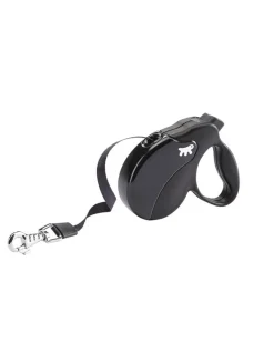 Ferplast Correa Amigo Mini Tape Retráctil Negra hasta 12kg 3m