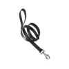 Ferplast Correa Cuero Natural 15mm 120cm Negro