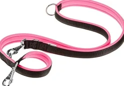 Ferplast Correa Ergofluo GA20 Entrenamiento Rosa 200cm