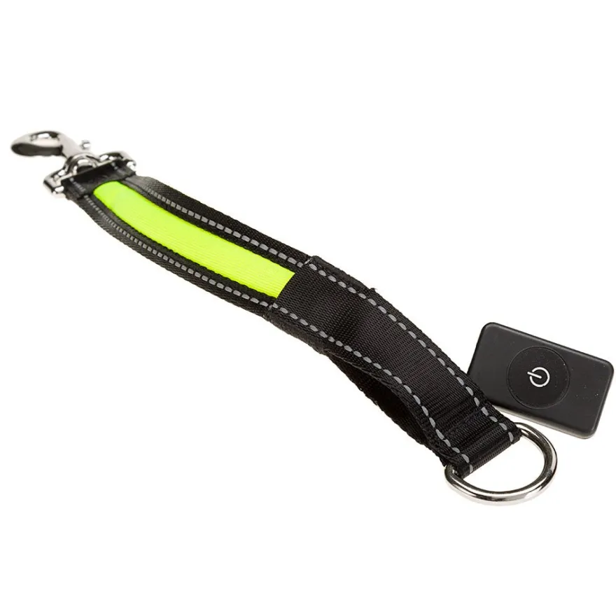 Ferplast Correa Led Extension Collar Amarillo 37cm