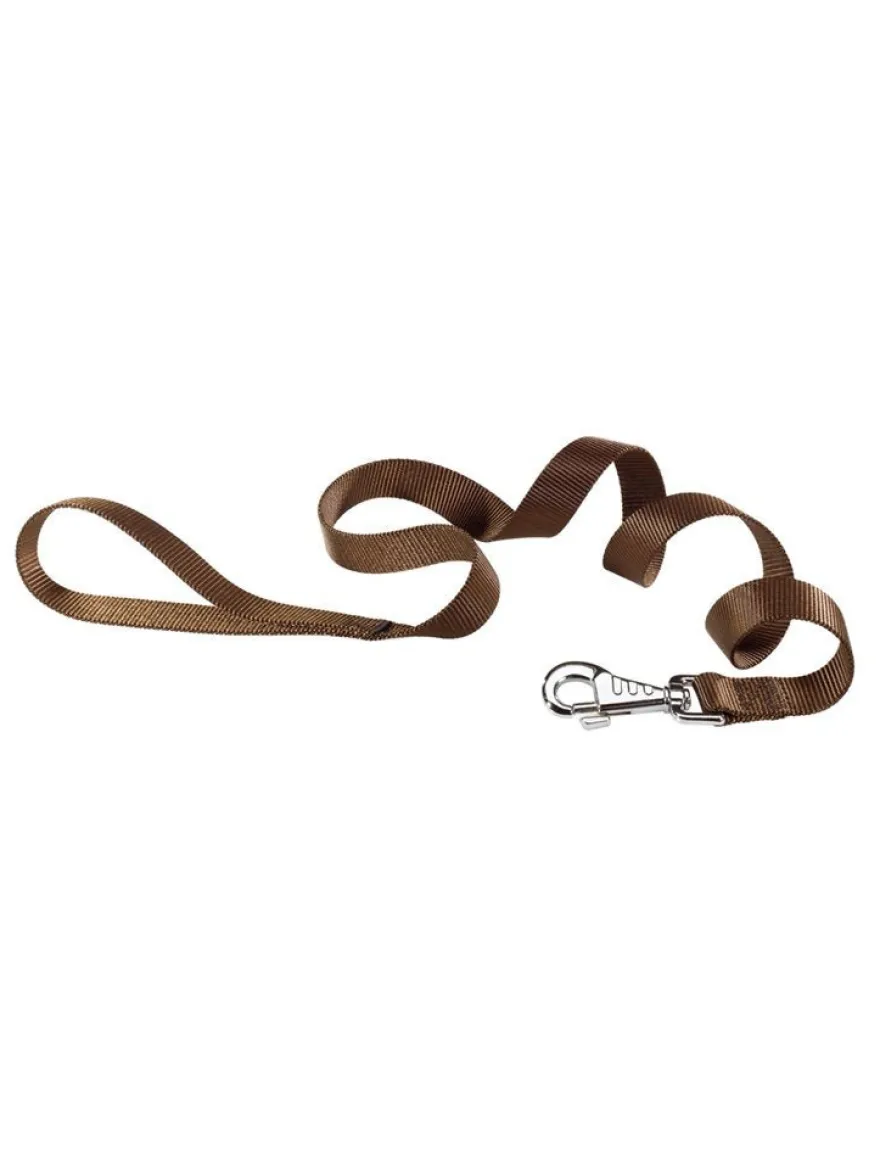 Ferplast Correa Nylon Club G25 Marrón 130g