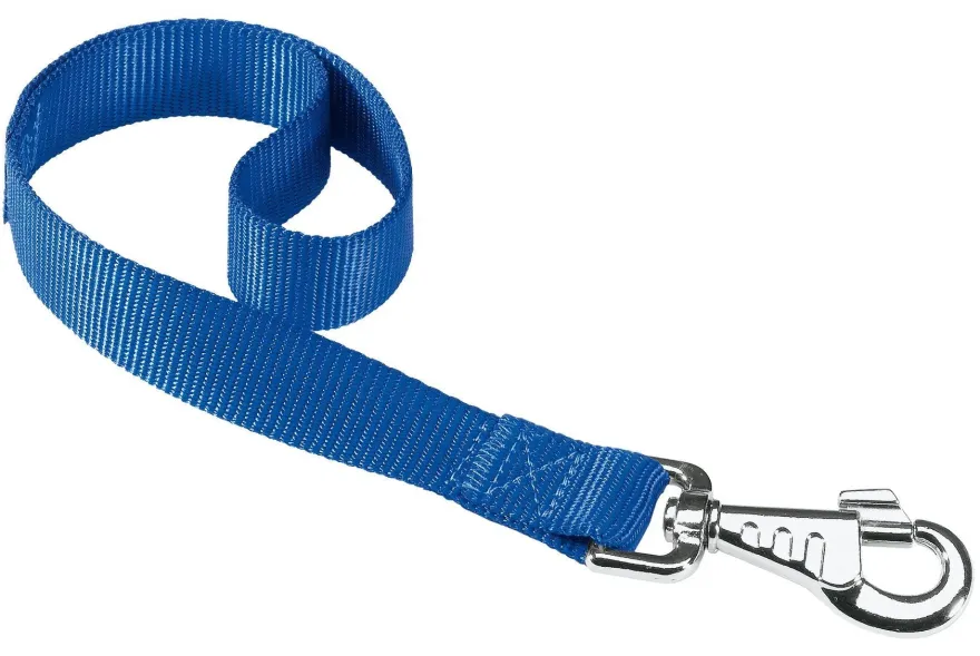 Ferplast Correa Nylon Club GM Corto Azul 80g