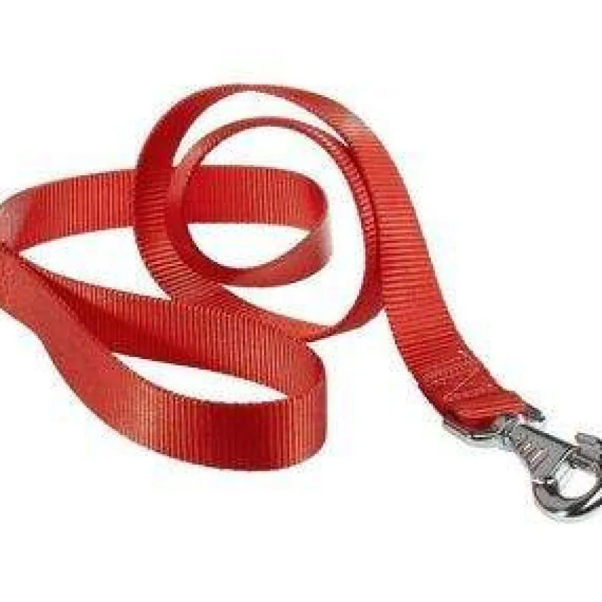 Ferplast Correa Nylon Club G25 Rojo 120cm