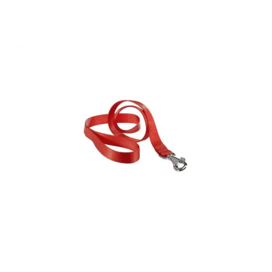 Ferplast Correa Nylon Club G25 Rojo 120cm