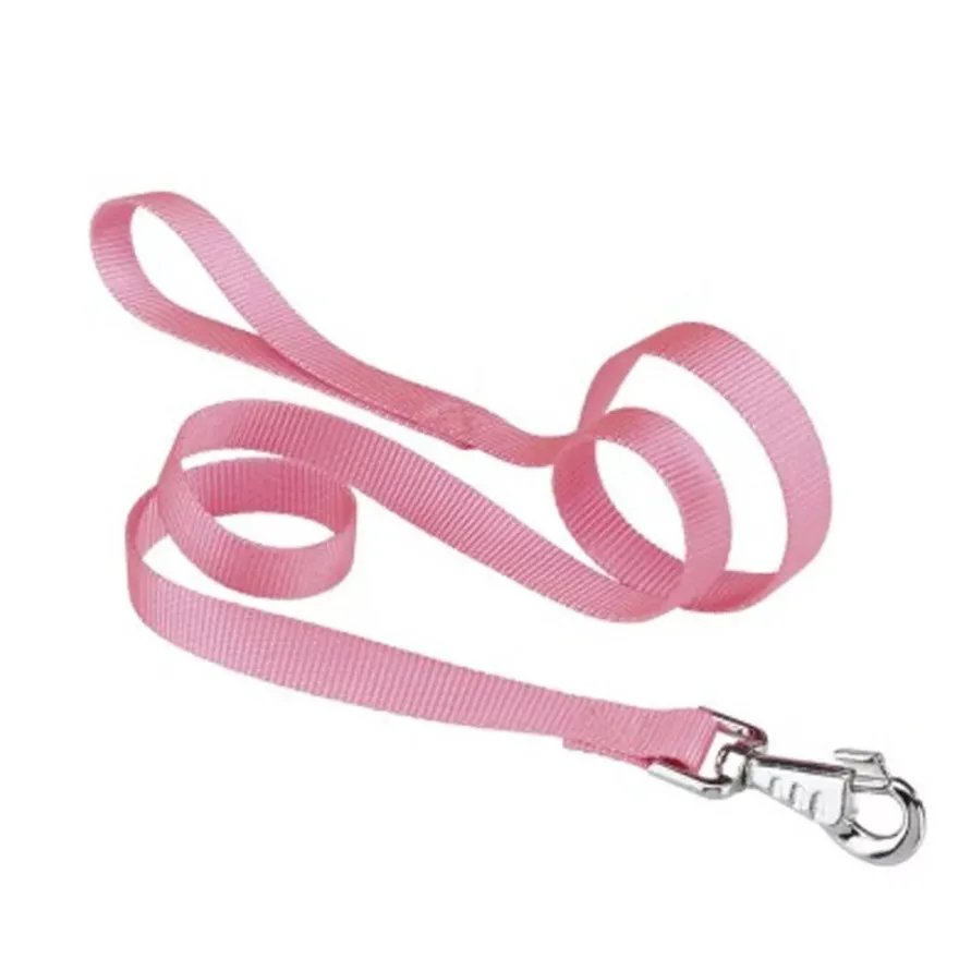Ferplast Correa Nylon Club Rosa 120cm