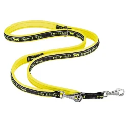 Ferplast Correa Sport Dog Amarillo 2 ud