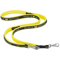 Ferplast Correa Sport Matic GA15 Correa de Entrenamiento Amarilla 0.17kg