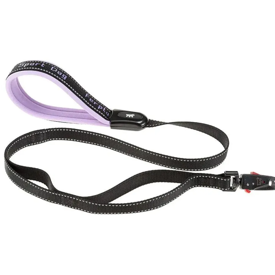Ferplast Correa Sport Perro Matic G20 de Nylon Lila 120cm