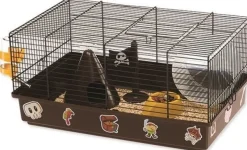 Ferplast Criceti 9 Pirates Jaula para Hámsters Negra 1.25kg
