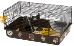 Ferplast Criceti 9 Pirates Jaula para Hámsters Negra 1.25kg