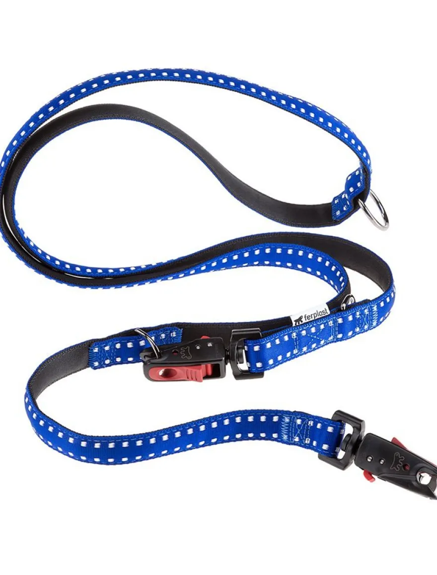 Ferplast Cricket Matic Correa Azul 200cm, 230g