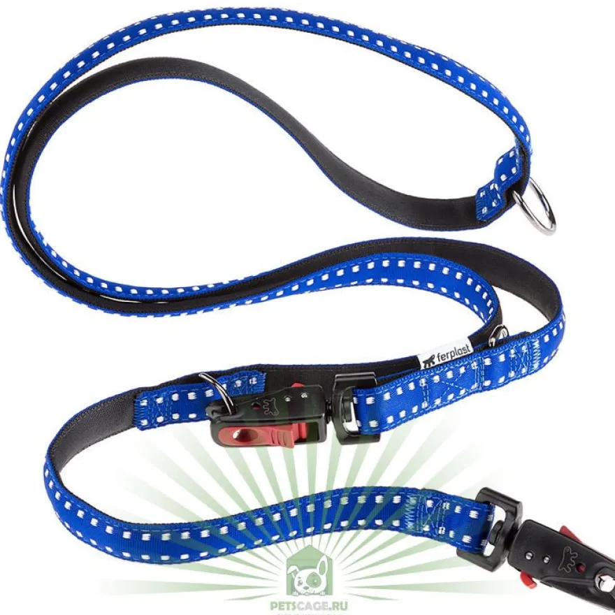 Ferplast Cricket Matic Correa Azul 200cm, 230g