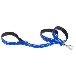 Ferplast Cricket Matic G15 Correa para Perros Azul/Blanco 120cm 61g