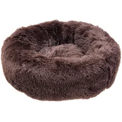 Ferplast Cuddly Cama Redonda Marrón 60cm, 1000g