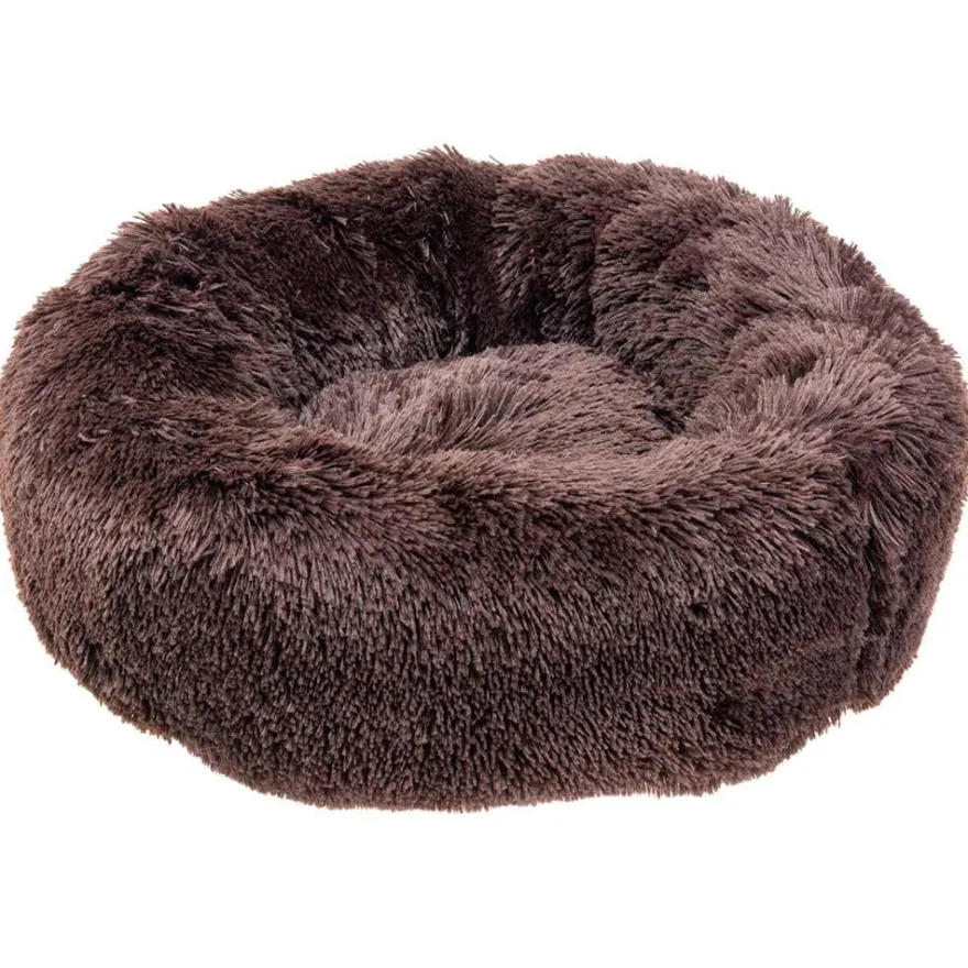 Ferplast Cuddly Cama Redonda Marrón 80cm