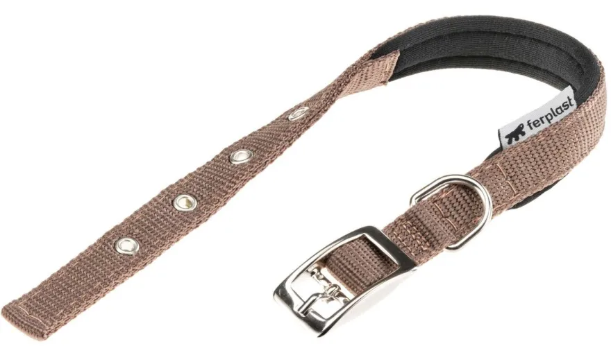 Ferplast Daytona Collar de Nylon Marrón 126g