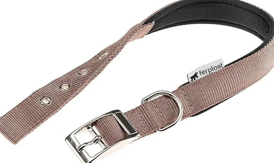 Ferplast Daytona Collar de Nylon Marrón 126g