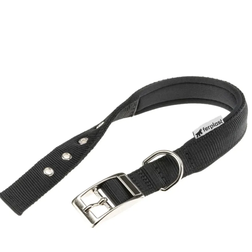 Ferplast Daytona Collar de Perro Negro 45-53cm