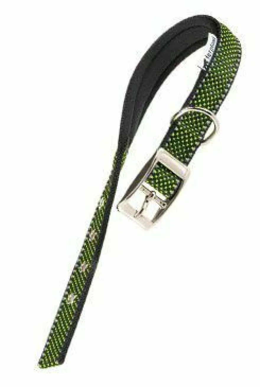 Ferplast Daytona Deluxe Collar Reflexivo Verde 0,09kg