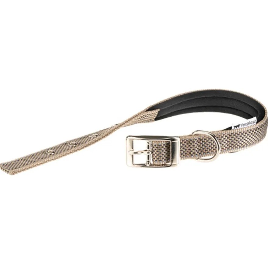 Ferplast Daytona Deluxe Collar Marrón Reflexivo 90g