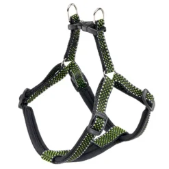 Ferplast Daytona Deluxe Medio Arnés Verde y Negro 107g