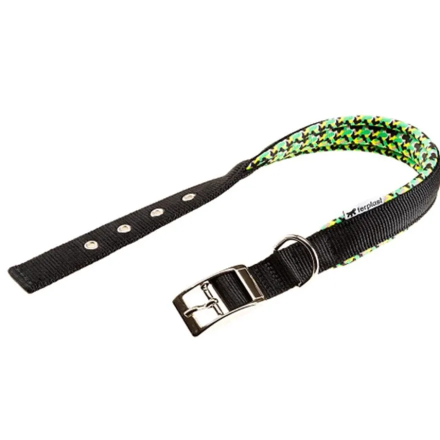 Ferplast Daytona Fantasy Collar Nylon Negro 95g