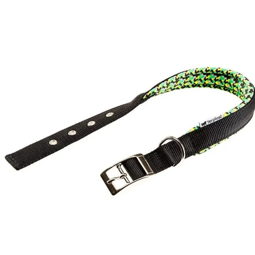 Ferplast Daytona Fantasy Collar Nylon Negro 95g