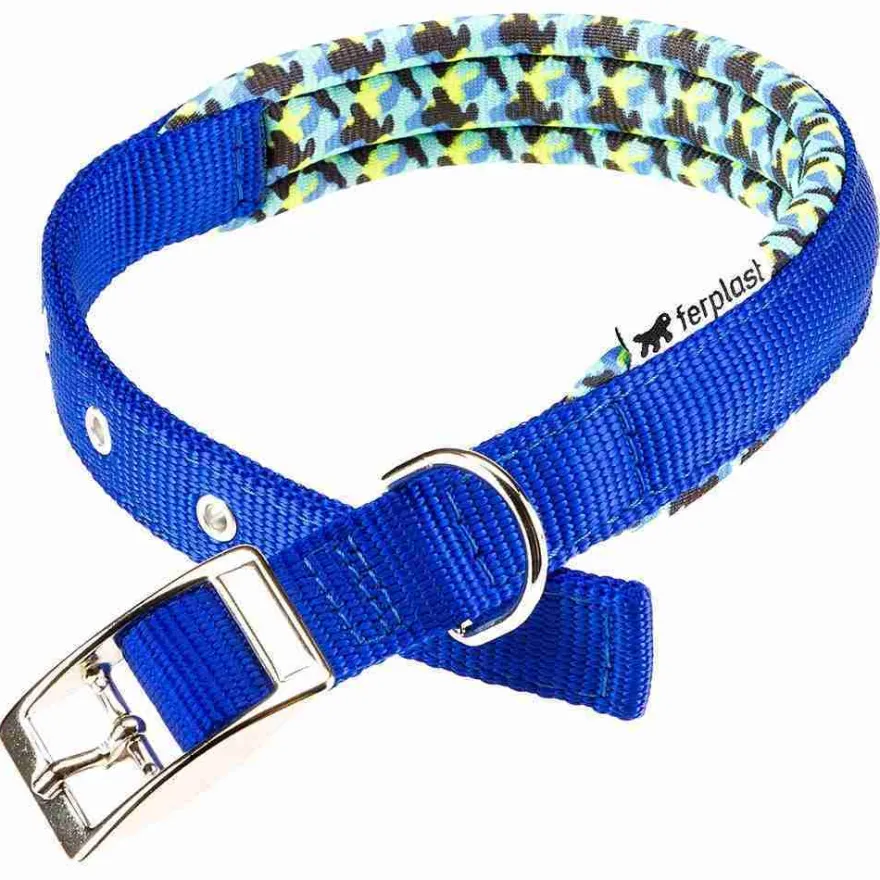 Ferplast Daytona Fantasy Collar de Perro Azul 20-43cm