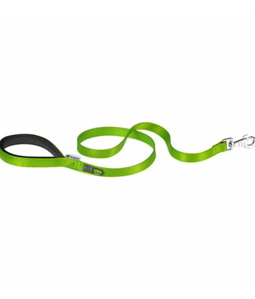 Ferplast Daytona G25 Correa para Perros Nylon Verde 120cm