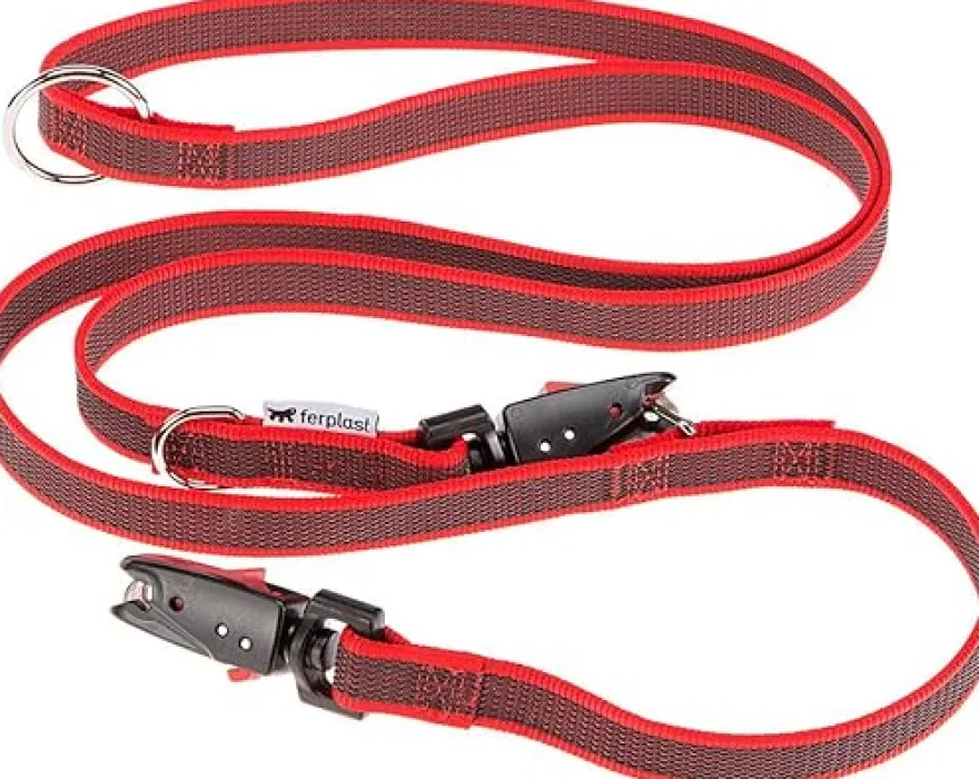 Ferplast Daytona Gummy Matic Correa Roja 1 ud
