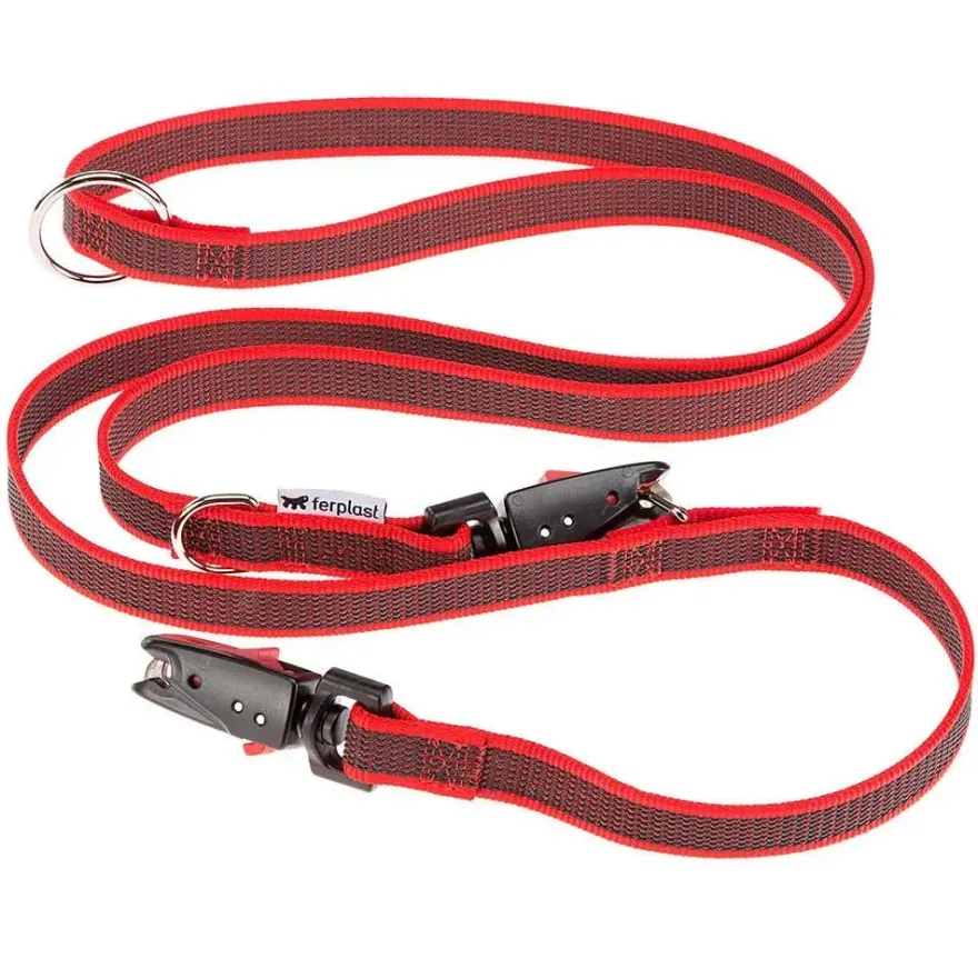 Ferplast Daytona Gummy Matic Correa Roja 1 ud