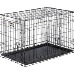 Ferplast Dog-Inn Jaula Plegable Negra 12kg
